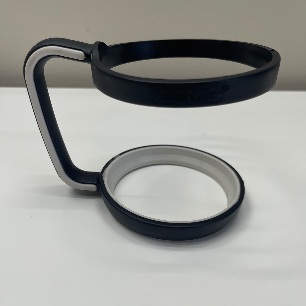 Tervis Tumbler Handle 24oz Black‎ Gray Ergonomic Cup Grip Accessory